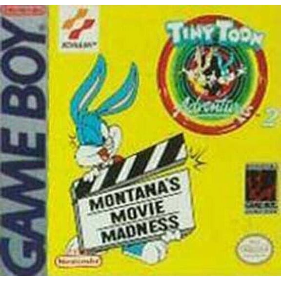 Tiny Toon Adventures 2: Montanas Movie Madness - Nintendo Gameboy Original