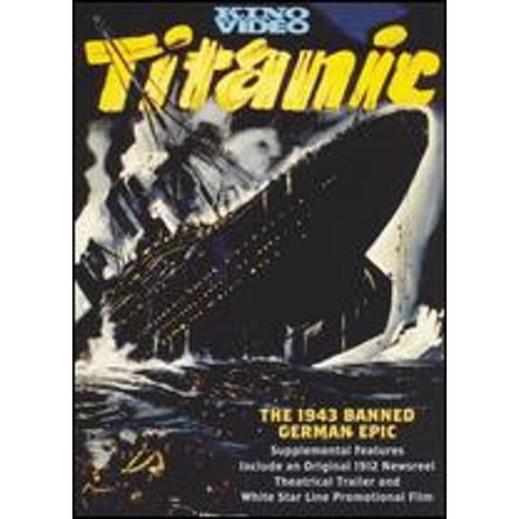 Pre-Owned Titanic (DVD 0738329031329) directed by Herbert Selpin, Werner Klingler
