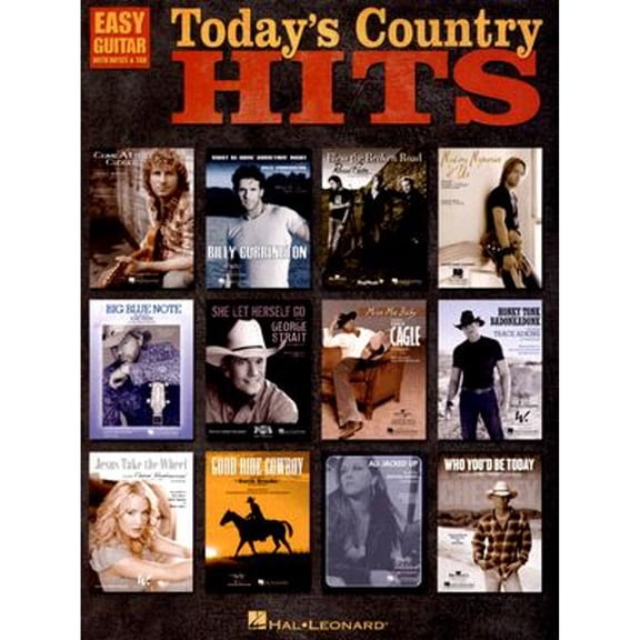 Pre-Owned Today's Country Hits (Paperback) by Hal Leonard Corp