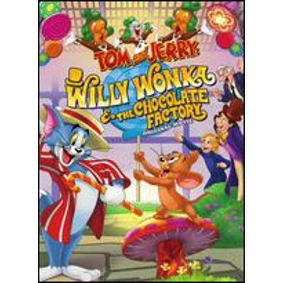 Pre-Owned Tom and Jerry: Willy Wonka and the Chocolate Factory - Original Movie (DVD 0883929561858) directed by Spike Brandt