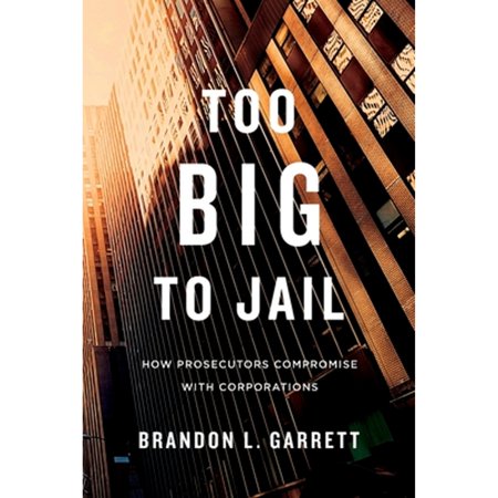 Pre-Owned Too Big to Jail: How Prosecutors Compromise with Corporations (Paperback 9780674659919) by Brandon L Garrett