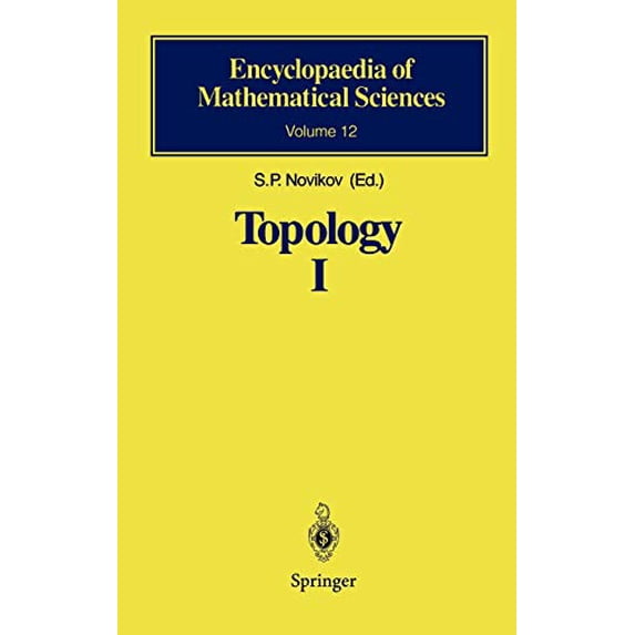 Pre-Owned Topology I: General Survey: 12 (Encyclopaedia of Mathematical Sciences, 12) Hardcover