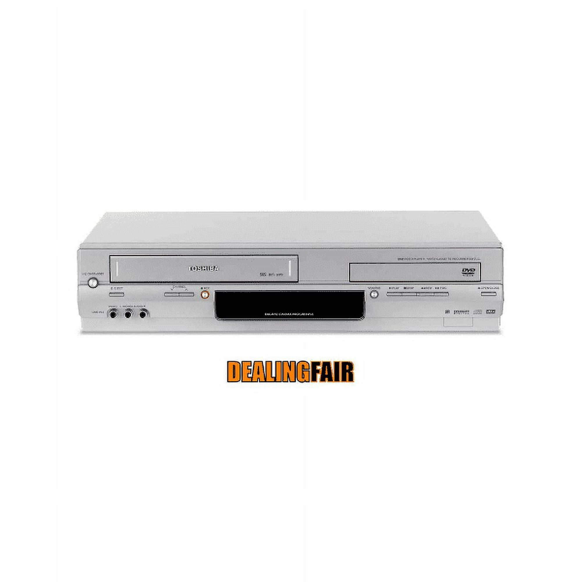 PreOwned Toshiba SDV394 DVD VCR Combo Player w/ Original Remote, Manual, A/V Cables & HDMI