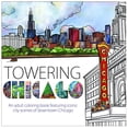 thumbnail image 1 of Pre-Owned Towering Chicago: An adult coloring book featuring iconic city scenes of downtown Chicago Paperback, 1 of 1