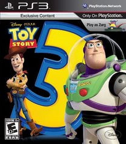Toy Story 3 by Disney, Physical Format/PlayStation 3, Action & Adventure, Parental Controls, Video Game, 4 Offline Players