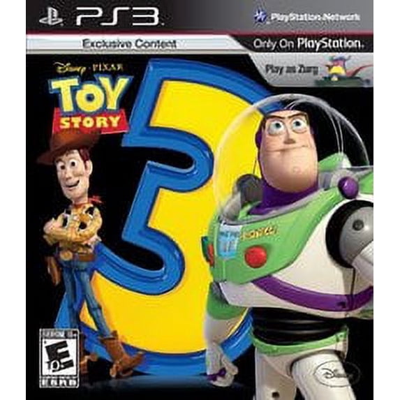Restored Toy Story 3 by Disney, Physical Format/PlayStation 3, Action & Adventure, Parental Controls, Video Game, 4 Offline Players