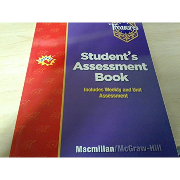 Pre-Owned Treasures Student's Assessment Book, Grade 5: Includes Weekly and Unit Assessment Paperback