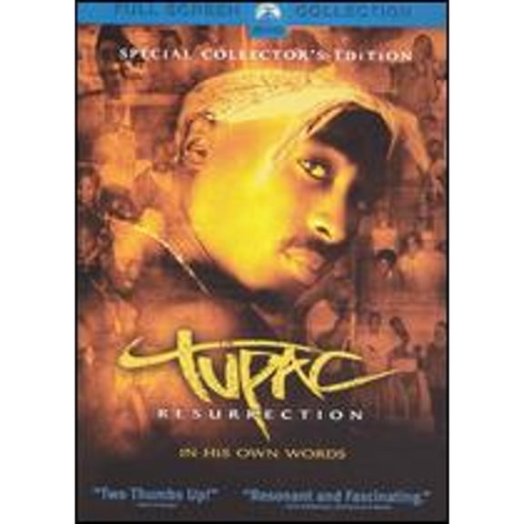 Pre-Owned Tupac: Resurrection Special Edition DVD by Lauren Lazin, Starring Tupac Shakur