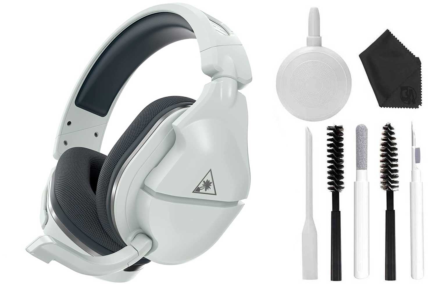 Pre Owned Turtle Beach Stealth 600 Gen 2 USB Xbox Series X S Xbox One Wireless Amplified Gaming Headset White With Cleaning Kit BOLT AXTION Refurbished Like New Walmart