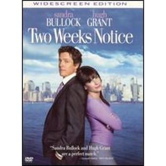 未開封 DVD TWO WEEKS Sandra Bullock Two Weeks Notice