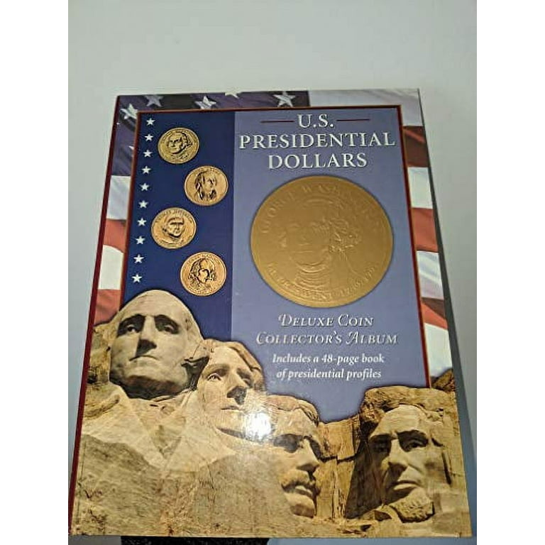 Pre-Owned U.S. Presidential Dollars U.S. Presidential Dollars Deluxe Coin  Collectors Album Hardcover 0794414354 9780794414351 Readers Digest  Childrens Books 