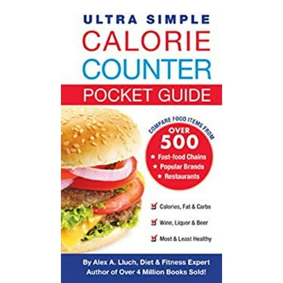 Pre-Owned Ultra Simple Calorie Counter Pocket Guide (Paperback) 9781936061518