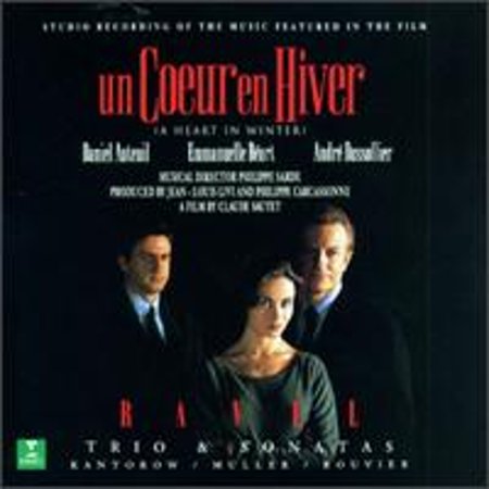 Pre-Owned Un Coeur en Hiver (CD 0022924592027) by Jacques Rouvier (piano), Jean-Jacques Kantorow (violin), Philippe Muller (cello)