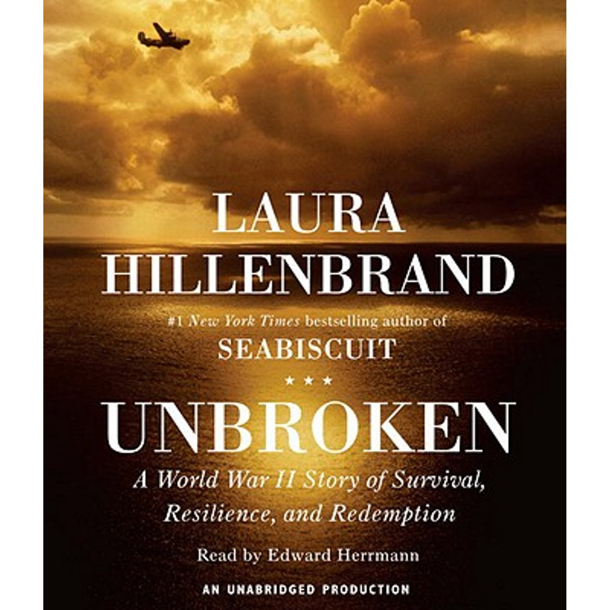 Pre-Owned Unbroken: A World War II Story of Survival, Resilience, and Redemption (Audiobook 9780739319697) by Laura Hillenbrand, Edward Herrmann