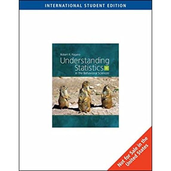 Pre-Owned Understanding Statistics in the Behaviorial Sciences 9780495096399