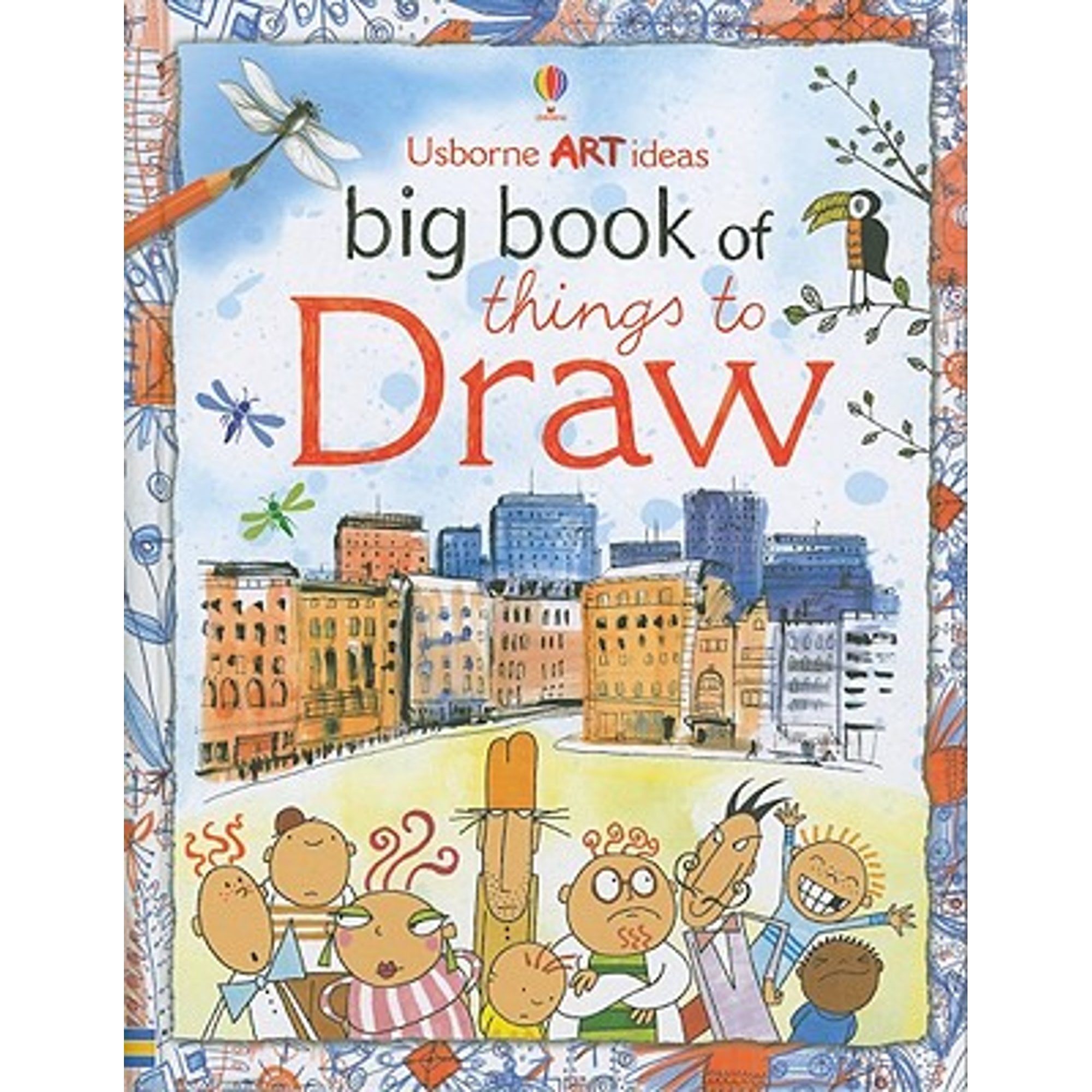 The Usborne Big Drawing Book for Little Kids Who Love To Draw 