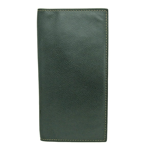 Pre-Owned Valextra Vertical 12 Card V8L21 Men,Women Leather Long Bill Wallet... (Good)