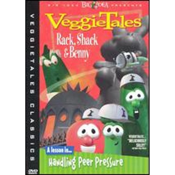 Pre-Owned Veggie Tales: Rack, Shack and Benny by Big Idea Entertainment DVD Children's/Family