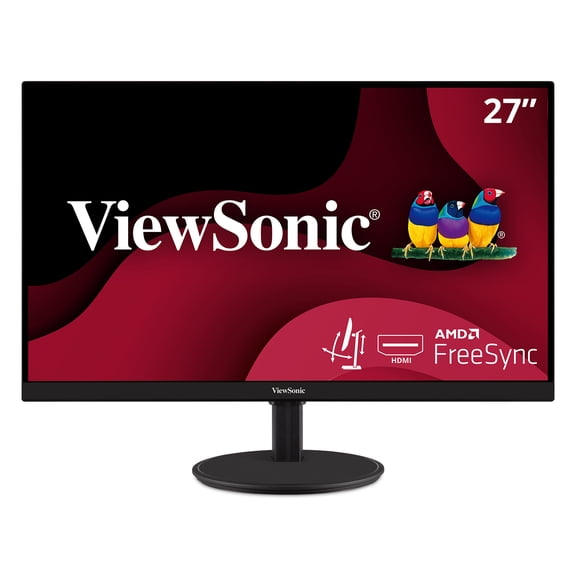 Pre-Owned ViewSonic 1080p 100Hz Monitor VA2747-MHJ 27" Ergonomic with Adaptive Sync