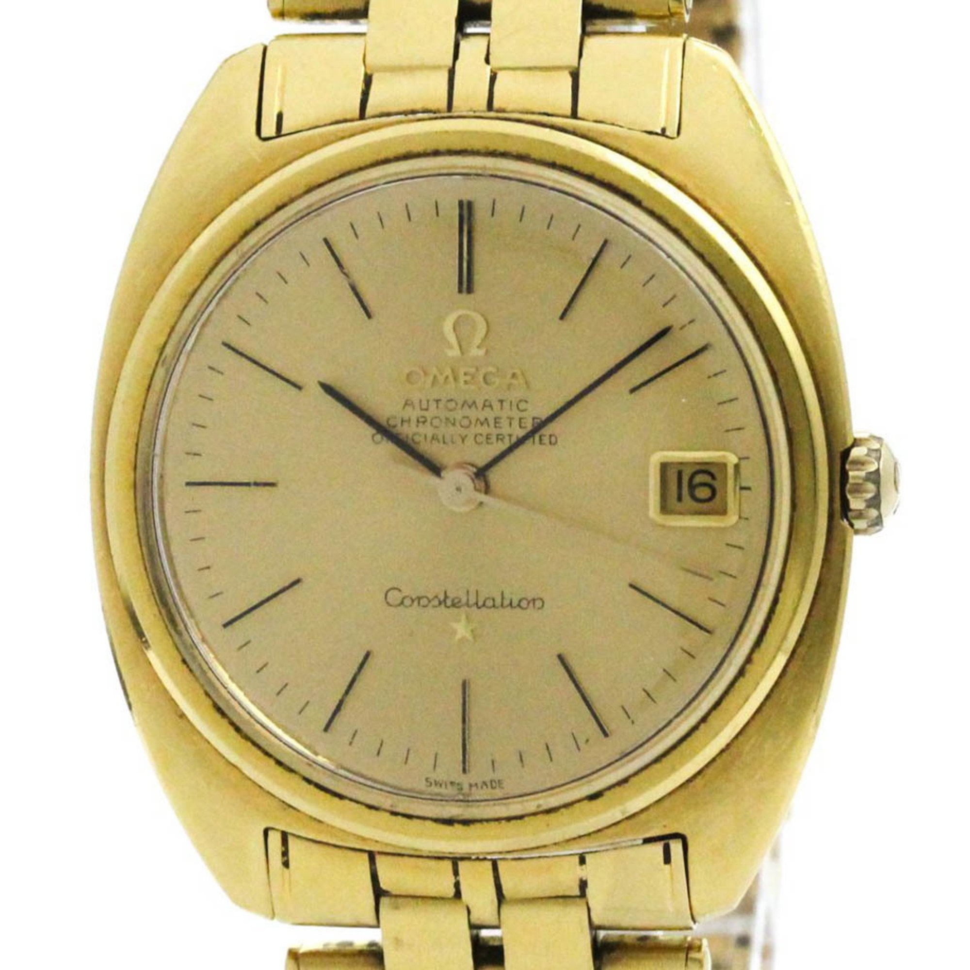 Omega constellation mens vintage hot sale