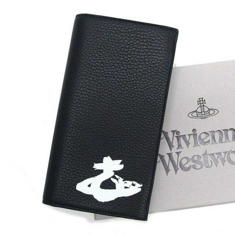 Pre-Owned Vivienne Westwood MELIH bi-fold long wallet black x