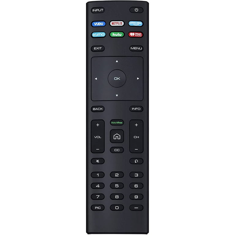 Pre-Owned Vizio OEM Remote Control for VIZIO Smart TV D50x-G9 D65x-G4  D55x-G1 D40f-G9 D43f-F1 D70-F3 V505-G9 D32h-F1 P75-F1 D55x-G1 V405-G9  E75-F2