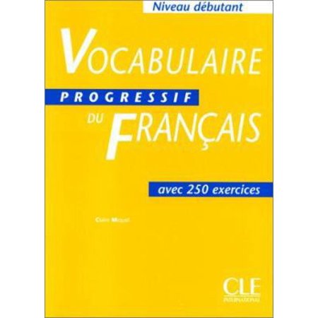 Pre-Owned Vocabulaire Progressif Du Francais Textbook (Beginner) (Paperback) 2090338784 9782090338782