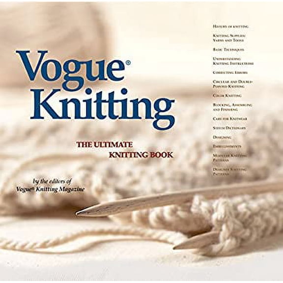 Pre-Owned Vogue Knitting : The Ultimate Knitting Book 9781931543163