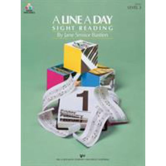 Pre-Owned WP262 - Bastien Line a Day Sight Reading - Level 3 (Paperback) 0849794986 9780849794988