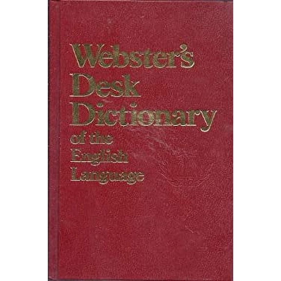 Pre-Owned Webster's Desk Dictionary of the English Language by Outlet Book Company Staff (Hardcover), General Interest, English