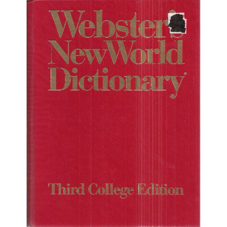 Pre-Owned Websters New World Dictionary of American English Third