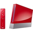 thumbnail image 1 of Pre-Owned Wii, RVL-001, Video Game Consoles, 5 GB Data Storage, Nintendo Wii, Console Bundle, Red, 1, 1, 1 of 1