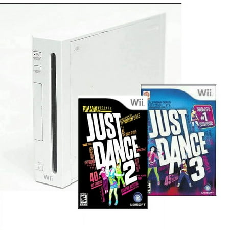 Pre-Owned Wii Console Just Dance 2 & 3 Bundle