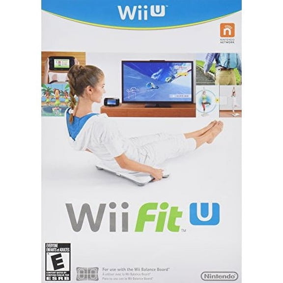 Wii Fit U Software Only With Manual and Case