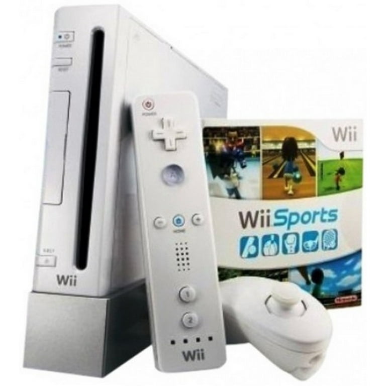 Pre-Owned Wii with Wii Sports Game - White - Walmart.com