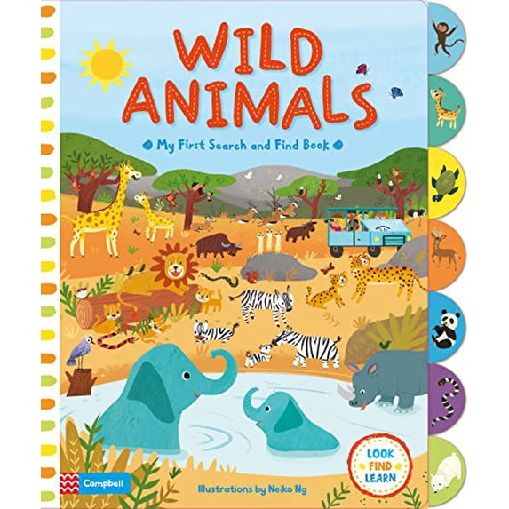 Pre-Owned Wild Animals (My First Search and Find, 1) Paperback