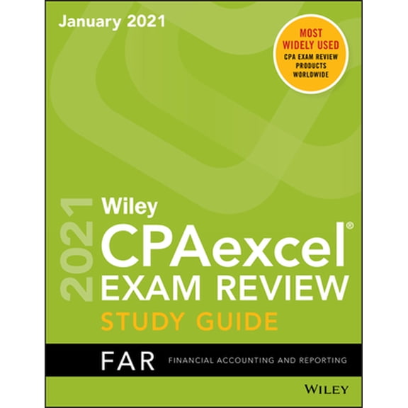 Pre-Owned Wiley CPAexcel Exam Review January 2021 Study Guide: Financial Accounting and Reporting (Paperback) 1119754224 9781119754220