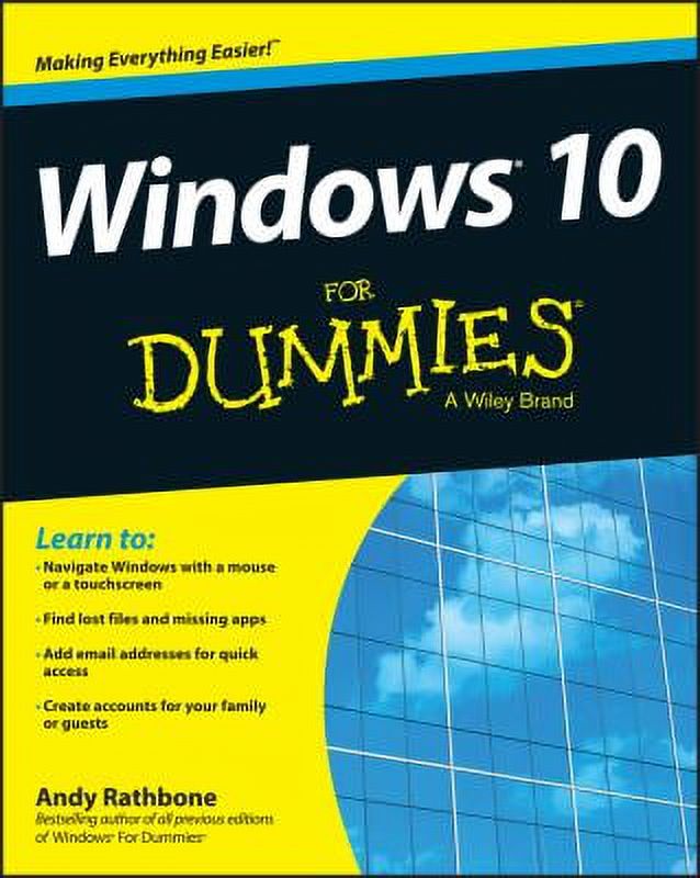 Pre-Owned Windows 10 for Dummies (Paperback) 1119049369 9781119049364 - image 1 of 2