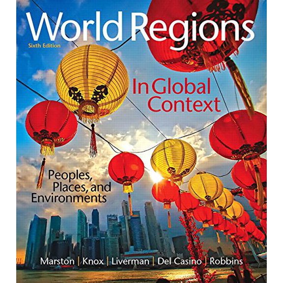 Pre-Owned World Regions in Global Context: Peoples, Places, and Environments (Paperback) 0134183649 9780134183640