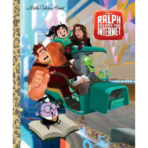 Pre-Owned Wreck-It Ralph 2 Little Golden Book (Disney Wreck-It Ralph 2) Board Book English