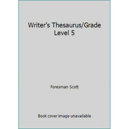 Writer's Thesaurus/Grade Level 5, Used [Hardcover]