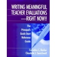 thumbnail image 1 of Pre-Owned Writing Meaningful Teacher Evaluations - Right Now!! : The Principal's Quick-Start Reference Guide 9780803967335, 1 of 1