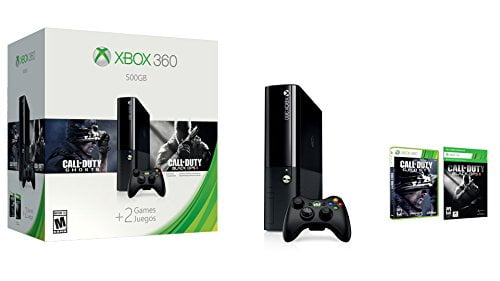 Xbox 360 E Video Game Console, 500GB Data Storage, Call of Duty Bundle