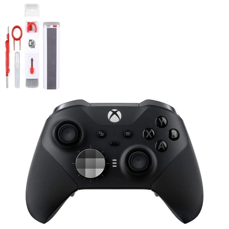 Pre-Owned Xbox Elite Series 2 Wireless Gaming Controller Black For Xbox Console With Cleaning Kit BOLT AXTION (Refurbished: Like New)