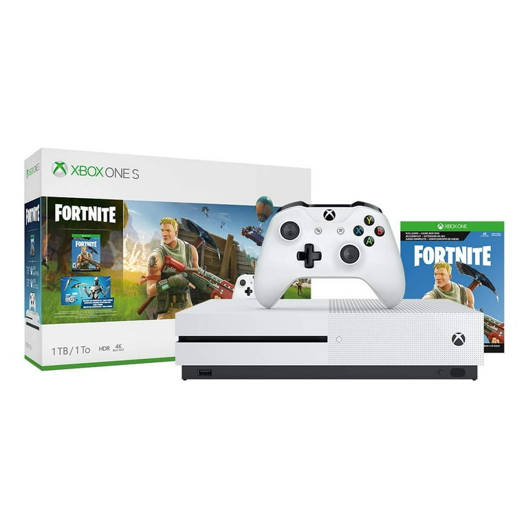 Pre-Owned Xbox One S 1TB Console Fortnite Bundle
