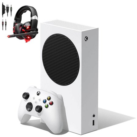Pre-Owned Xbox Series S Video Game Console White with BOLT AXTION Bundle (Refurbished: Like New)