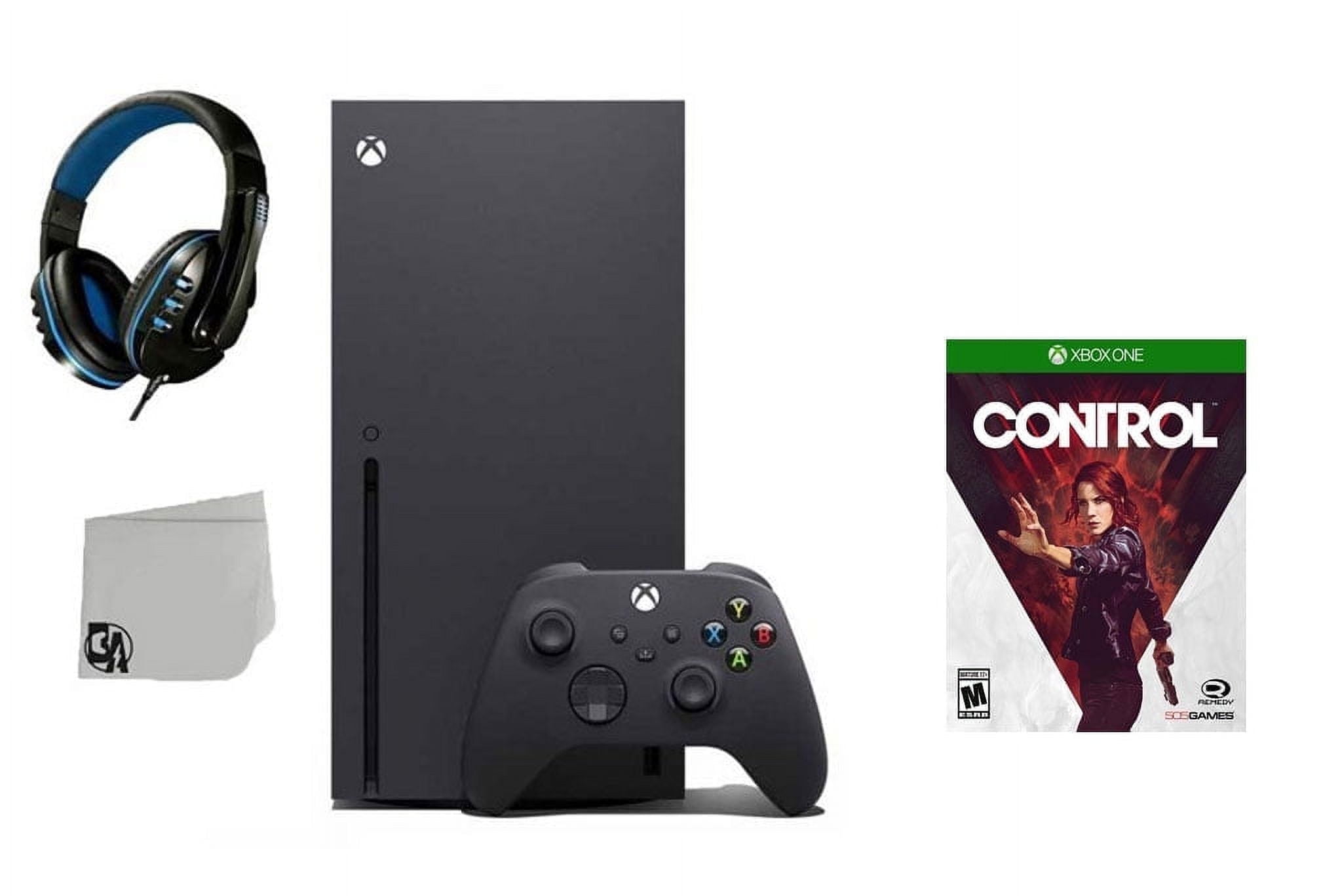 Pre-Owned Xbox Series X Video Game Console Black with Control BOLT AXTION Bundle