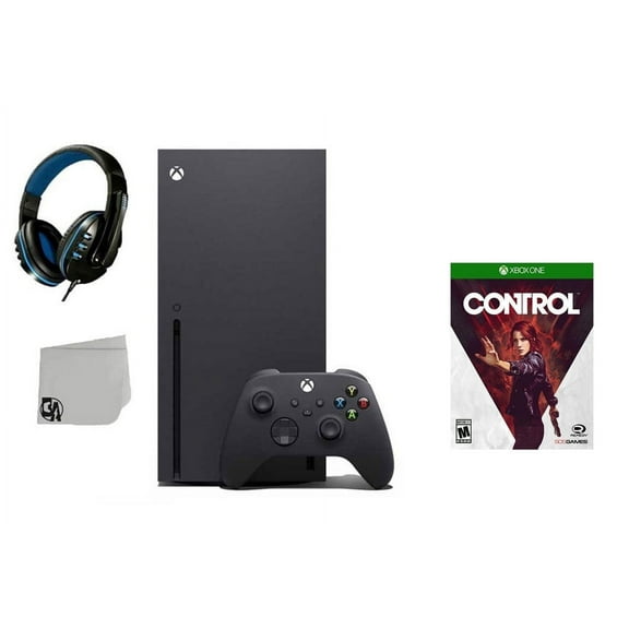 Pre-Owned Xbox Series X Video Game Console Black with Control BOLT AXTION Bundle ( )