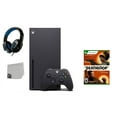 thumbnail image 1 of Pre-Owned Xbox Series X Video Game Console Black with Deathloop BOLT AXTION Bundle, 1 of 2