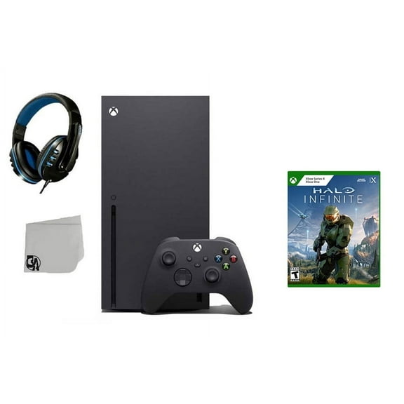 Pre-Owned Xbox Series X Video Game Console with Halo Infinite, 16 GB, Black